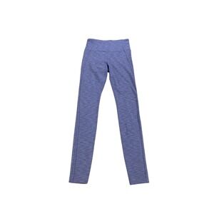 Athleta Purple Heathered High Waisted Workout Leggings Women's Size S‎
